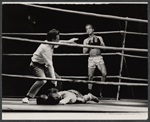 Sammy Davis, Jr. and unidentified actors in the stage production Golden Boy