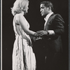 Paula Wayne and Sammy Davis, Jr. in the stage production Golden Boy