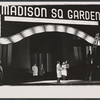 Sammy Davis, Jr., Paula Wayne, and company n the stage production Golden Boy