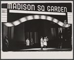 Sammy Davis, Jr., Paula Wayne, and company n the stage production Golden Boy