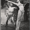 Antony De Vecci [?] and Diana Saunders in the stage production Golden Rainbow
