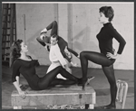 Scene from rehearsal for the stage production Portofino