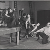 Ensemble and Charles Weidman in rehearsal for the stage production Portofino