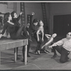 Charles Weidman [far right] and ensemble in rehearsal for the stage production Portofino