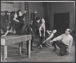 Charles Weidman [far right] and ensemble in rehearsal for the stage production Portofino
