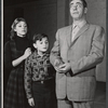 Jan Chaney [left], Robert Strauss [right], and unidentified [center] in rehearsal for the stage production Portofino