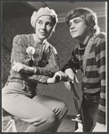 Joan Hackett and Don Scardino in rehearsal for the stage production Park