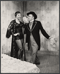 Carol Haney and Eddie Foy Jr. in the stage production The Pajama Game