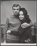 Richard Adler and unidentified in rehearsal for the 1973 Broadway revival of The Pajama Game
