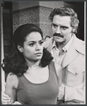 Barbara McNair and Hal Linden in the 1973 Broadway revival of The Pajama Game