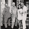 Cab Calloway, George Abbott, Barbara McNair and Hal Linden in publicity photo for the 1973 Broadway revival of The Pajama Game