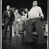 Willard Waterman, Hal Norman, Mary Jo Catlett, Hal Linden and Cab Calloway in the 1973 Broadway revival of The Pajama Game