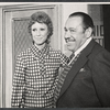 Chris Calloway and Cab Calloway in publicity photo for the 1973 Broadway revival of The Pajama Game