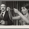 Hal Linden and Sharron Miller in the 1973 Broadway revival of The Pajama Game