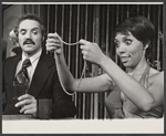 Hal Linden and Sharron Miller in the 1973 Broadway revival of The Pajama Game