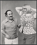 Marc Jordan and Margret Coleman in rehearsal for the 1973 Broadway revival of The Pajama Game