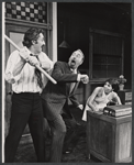 Hal Linden, Willard Waterman and Sharron Miller in the 1973 Broadway revival of The Pajama Game