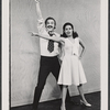 Hal Linden and Barbara McNair in publicity photo for the 1973 Broadway revival of The Pajama Game
