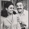 Barbara McNair and Hal Linden in publicity pose for the 1973 Broadway revival of The Pajama Game