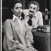 Barbara McNair and Hal Linden in the 1973 Broadway revival of The Pajama Game