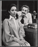 Barbara McNair and Hal Linden in the 1973 Broadway revival of The Pajama Game