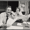 Hal Linden and Mary Jo Catlett in the 1973 Broadway revival of The Pajama Game