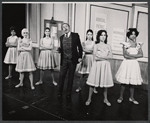 Cab Calloway [center] and unidentified others in the 1973 Broadway revival of The Pajama Game