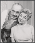 Sam Levene and Molly Picon in the stage production Paris Is Out!