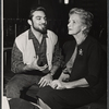 Zia Mohyeddin and Gladys Cooper in rehearsal for stage production A Passage to India