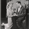 Susan Oliver and Tom Ewell in the stage production Patate
