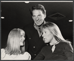 Cecilia Hart, Jean Pierre Aumont and Tammy Grimes in the stage production Pitch Perfect