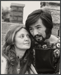 Charlotte Moore and Randall Duk Kim in publicity for the stage production Pericles