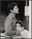 Dick Shawn and Joan Hackett in the stage production Peterpat