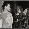 Michael Durrell, Mildred Dunnock and Beatrice Straight in the stage production Phedre