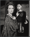 Beatrice Straight and James Pritchett in the stage production Phedre