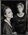 Beatrice Straight and Mildred Dunnock in the stage production Phedre