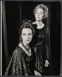 Beatrice Straight and Mildred Dunnock in the stage production Phedre