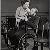Eileen Herlie and Peter Ustinov in rehearsal for the stage production Photo Finish