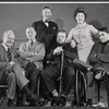 Scene from rehearsal for the stage production Photo Finish