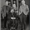 John Horton, Donald Davis, Dennis King and Peter Ustinov in the stage production Photo Finish