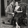 Donald Davis and Eileen Herlie in the stage production Photo Finish