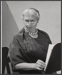 Aline MacMahon in the 1971 stage production Pictures in the Hallway