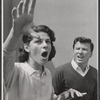 Rae Allen and George Brenlin in the 1971 stage production Pictures in the Hallway
