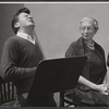 George Brenlin and Aline MacMahon in the 1971 stage production Pictures in the Hallway