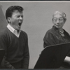 George Brenlin and Aline MacMahon in the 1971 stage production Pictures in the Hallway