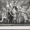 Irving Lee [in dark clothes] Barry Williams [standing center] Carol Fox Prescott [in front of Williams] Louisa Flaningam [next to Prescott] and ensemble in the touring production of the stage show Pippin