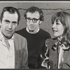 Jerry Lacy, Woody Allen and unidentified in rehearsal for the stage production Play It Again, Sam