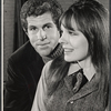 Tony Roberts and Diane Keaton in rehearsal for the stage production Play It Again, Sam