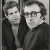 Tony Roberts and Woody Allen in rehearsal for the stage production Play It Again, Sam