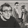 Woody Allen, Jerry Lacy and an unidentified actress in rehearsal for the stage production Play It Again, Sam